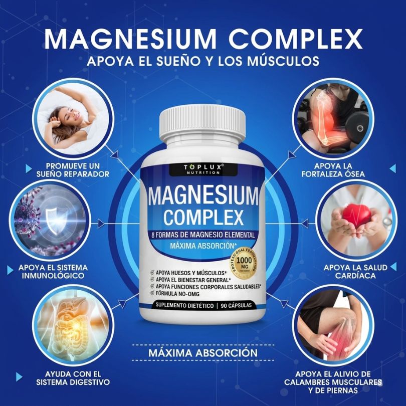 Magnesium Complex™ 1000 mg – 90 cápsulas