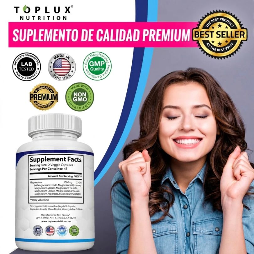Magnesium Complex™ 1000 mg – 90 cápsulas