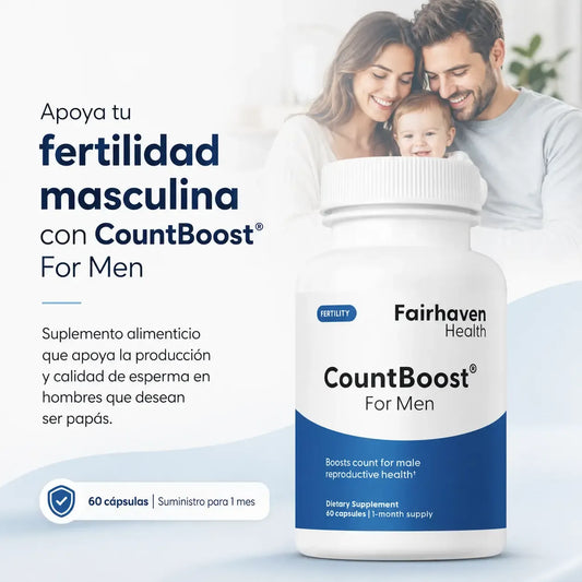 CountBoost For Men™ | Ayuda tu producción y calidad de esperma para cumplir el anhelo de ser padre