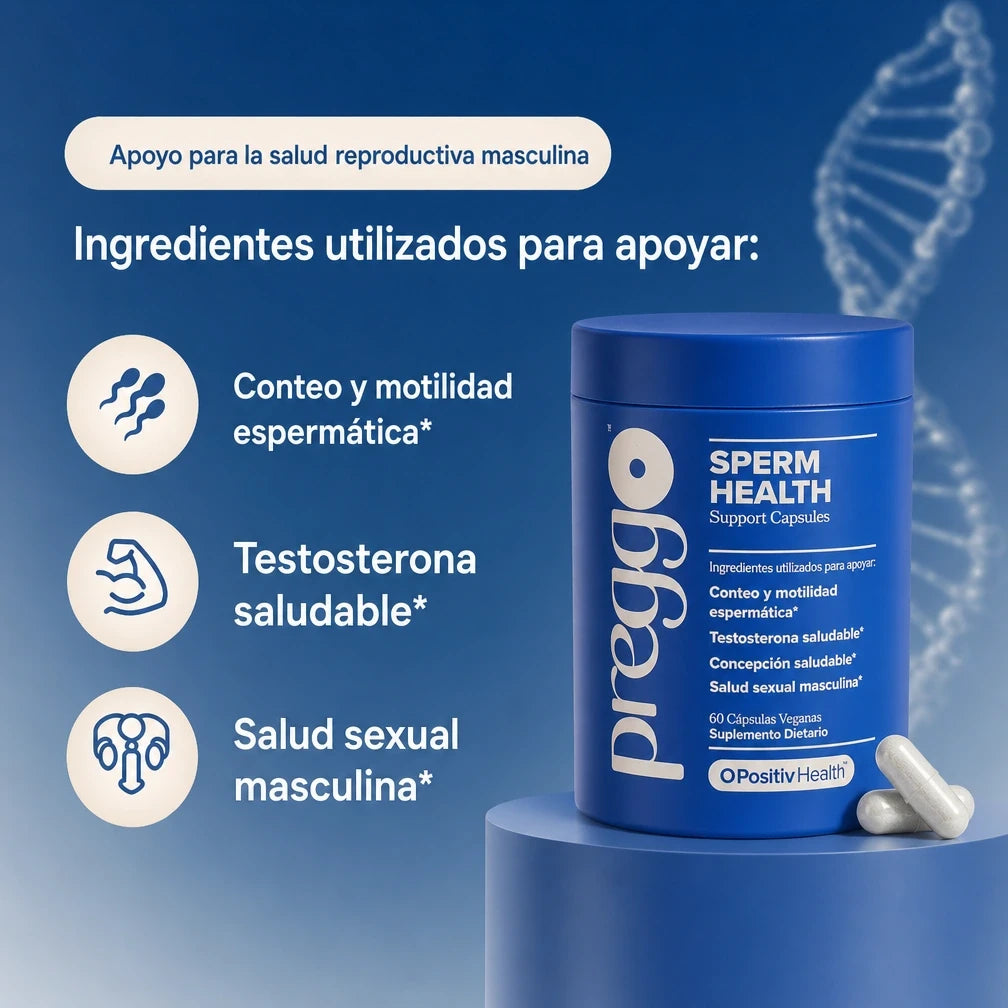 Preggo Fertilidad Masculina (60 Cápsulas)